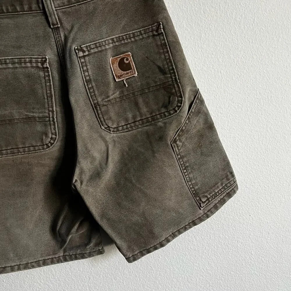 Carhartt B24 CHT brown work wear carpenter shorts